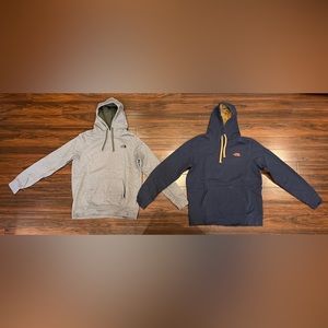2 NorthFace Hoodies. Mens size Medium. Excellent condition, no stains or tears